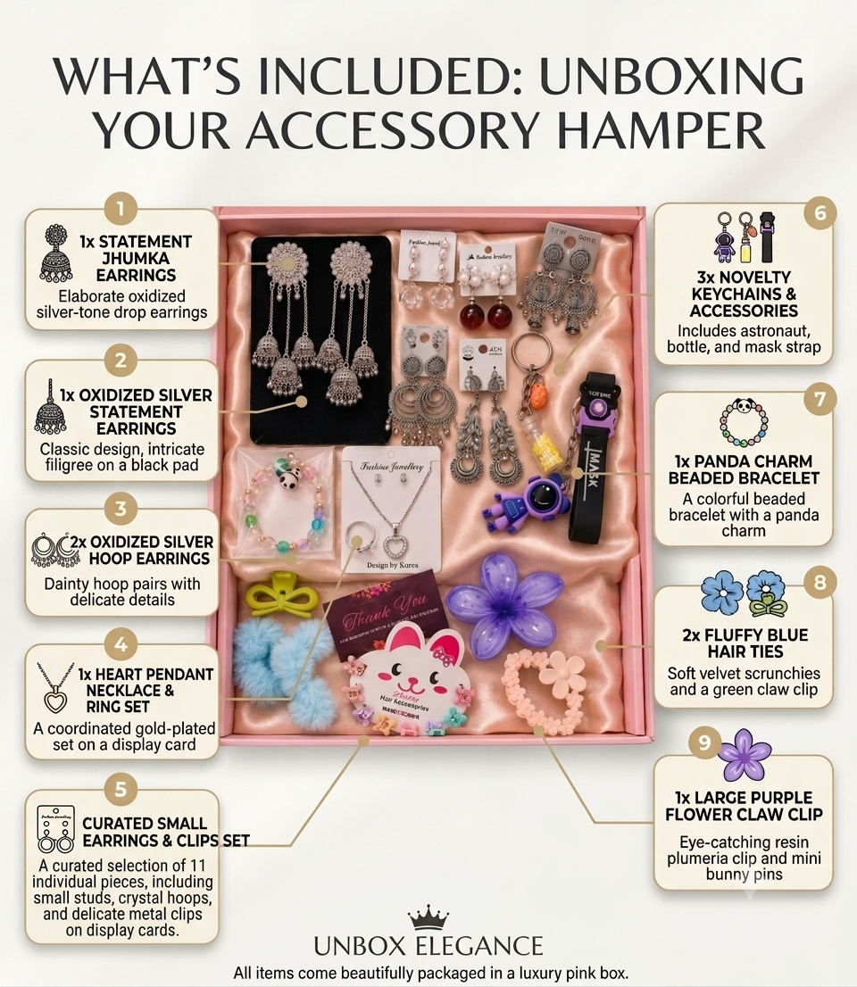 Ready to gift set with 15 items