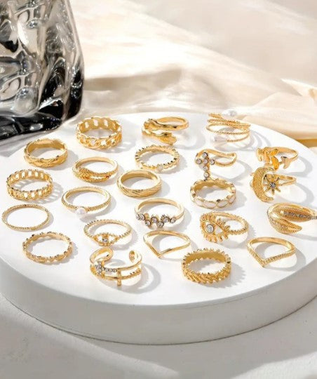 Grablix OmniFit - 23 Anti-Tarnish Ring Set