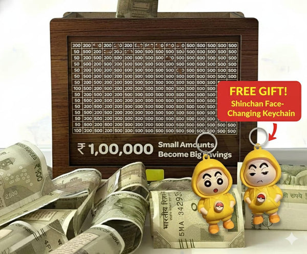 Money Saver Box | Accept The ₹1 Lakh Challenge