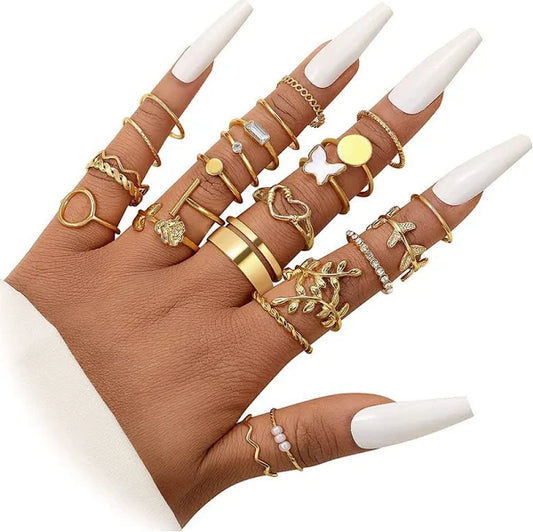 Grablix OmniFit - 23 Anti-Tarnish Ring Set