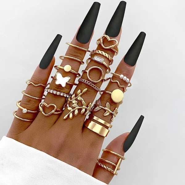 Grablix OmniFit - 23 Anti-Tarnish Ring Set