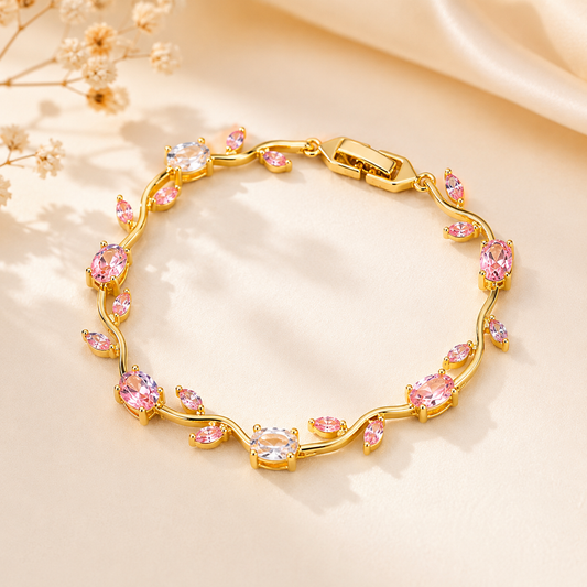 Tulip Bloom Bracelet |Tarnish Resistant