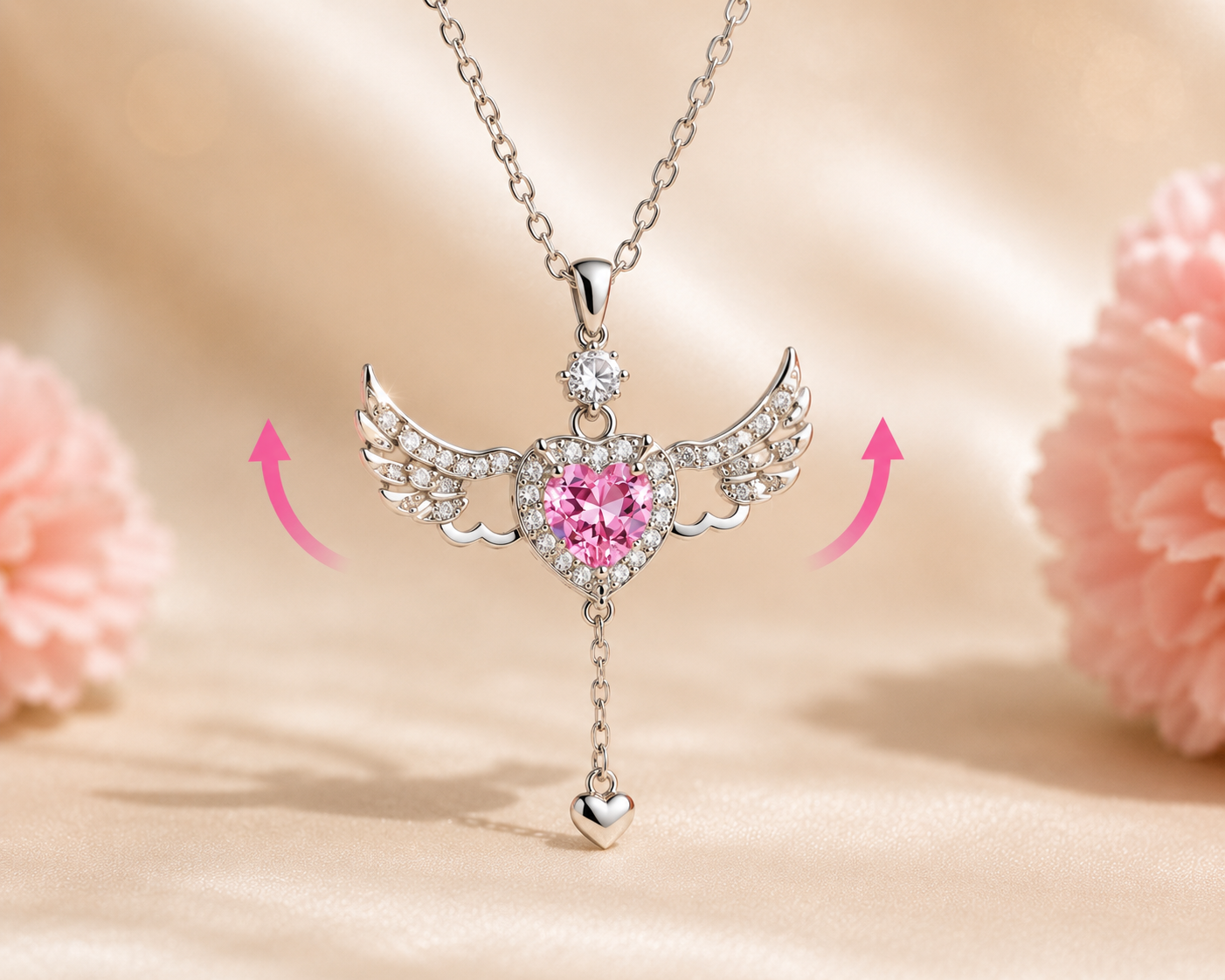 Wings of love necklace