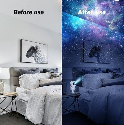 Grablix- Astronaut 3d Galaxy Lamp