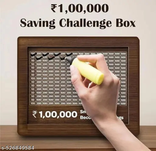 Money Saver Box | Accept The ₹1 Lakh Challenge