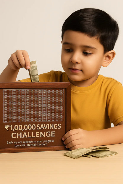 Money Saver Box | Accept The ₹1 Lakh Challenge