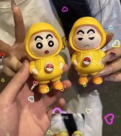 Grablix - Viral Shinchan Keychain Gift.